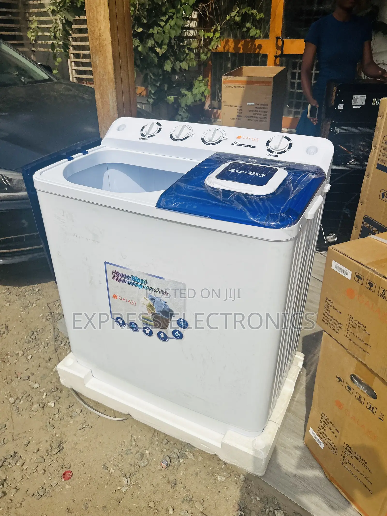 13kg Topload Washing Galaxy Twintub.