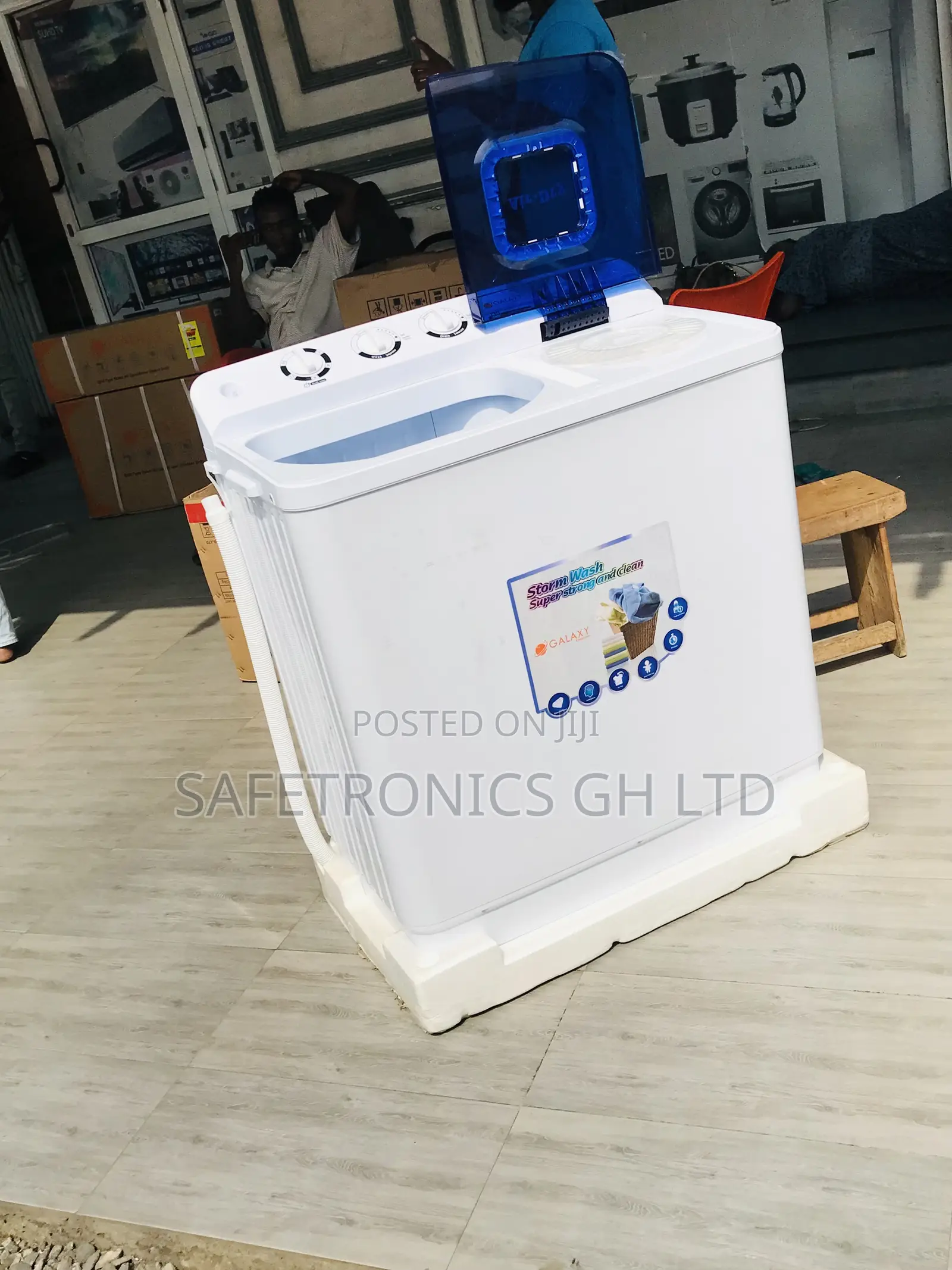 Galaxy Spin Wash 13kg Topload Semiauto Washingmachine