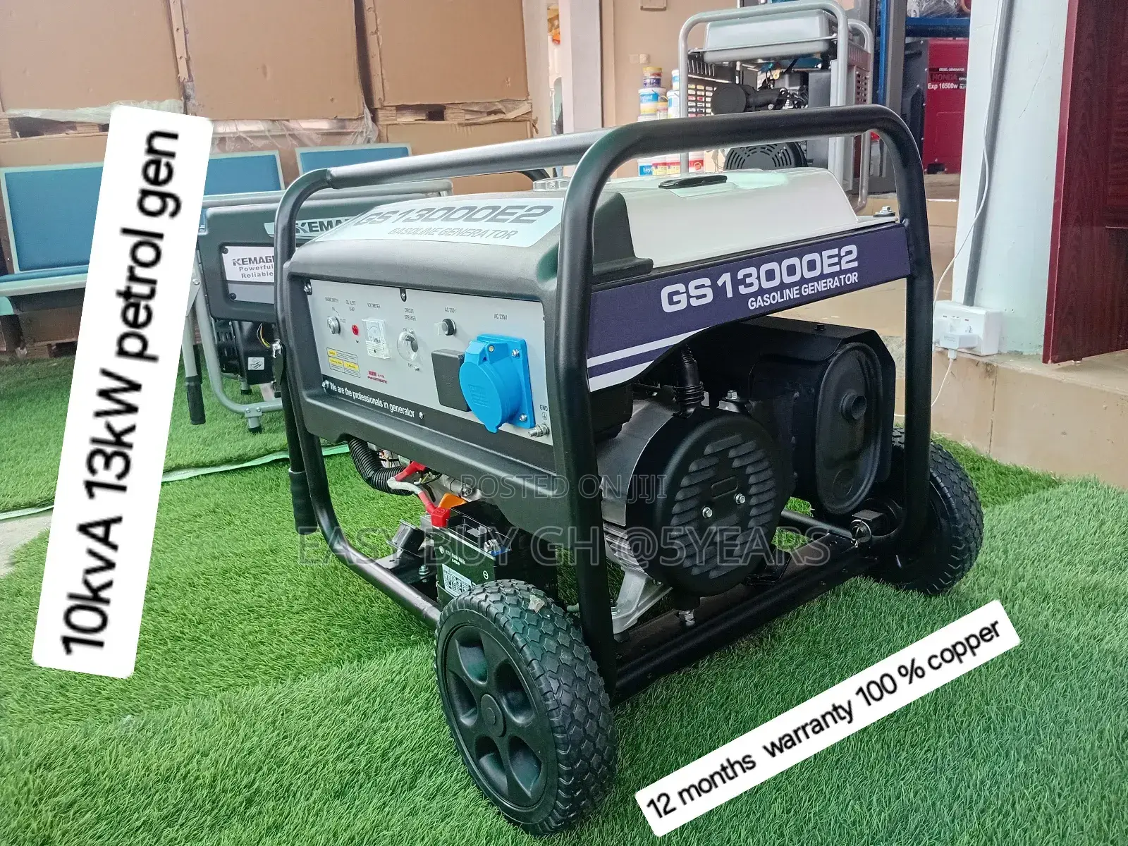 Sumptuous 10kva 13000watts Uk Made Petrol Generator 10kva