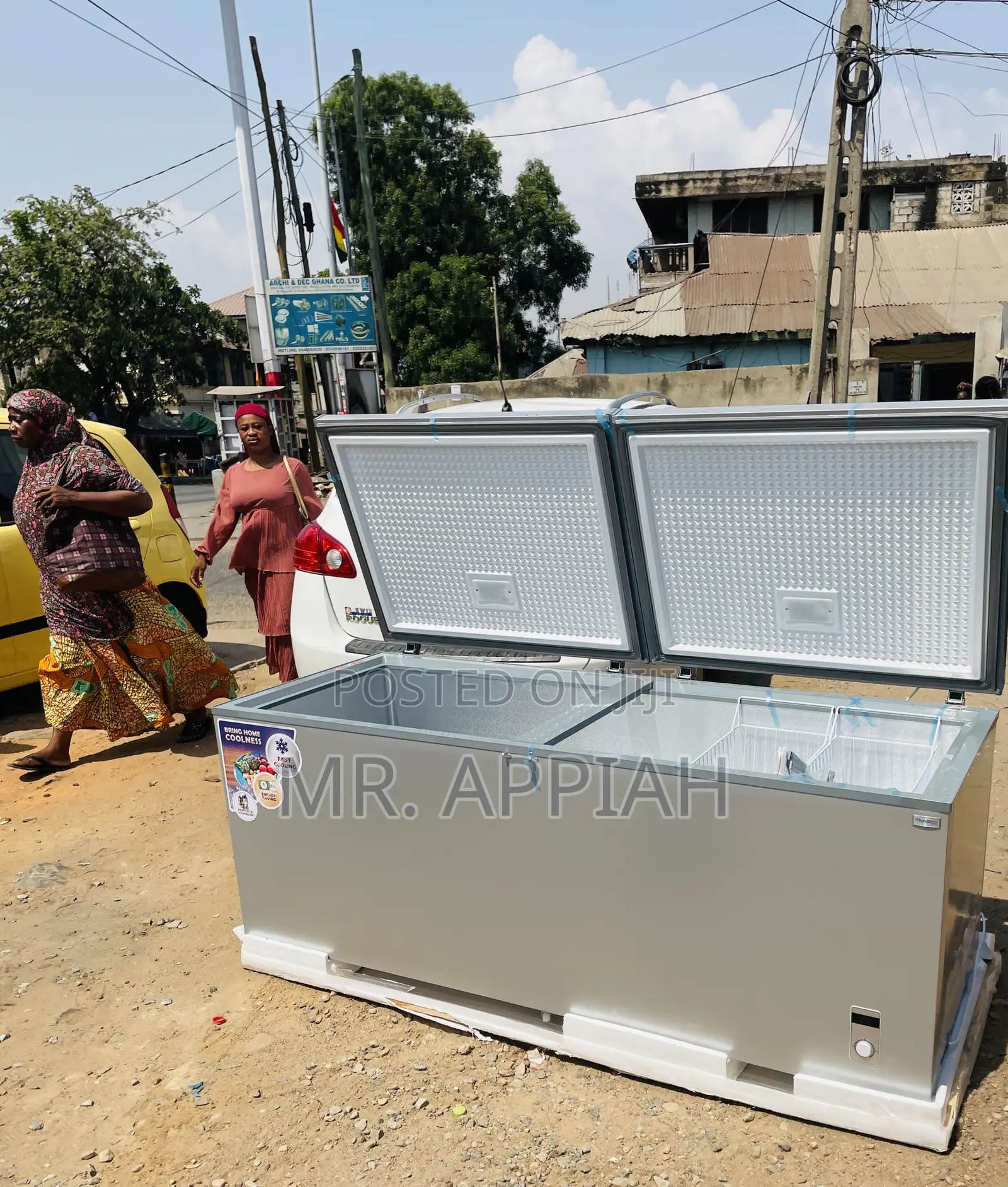 Buy Unique Nasco Nas 1200fl -Dd Electric Freezer(Silver).