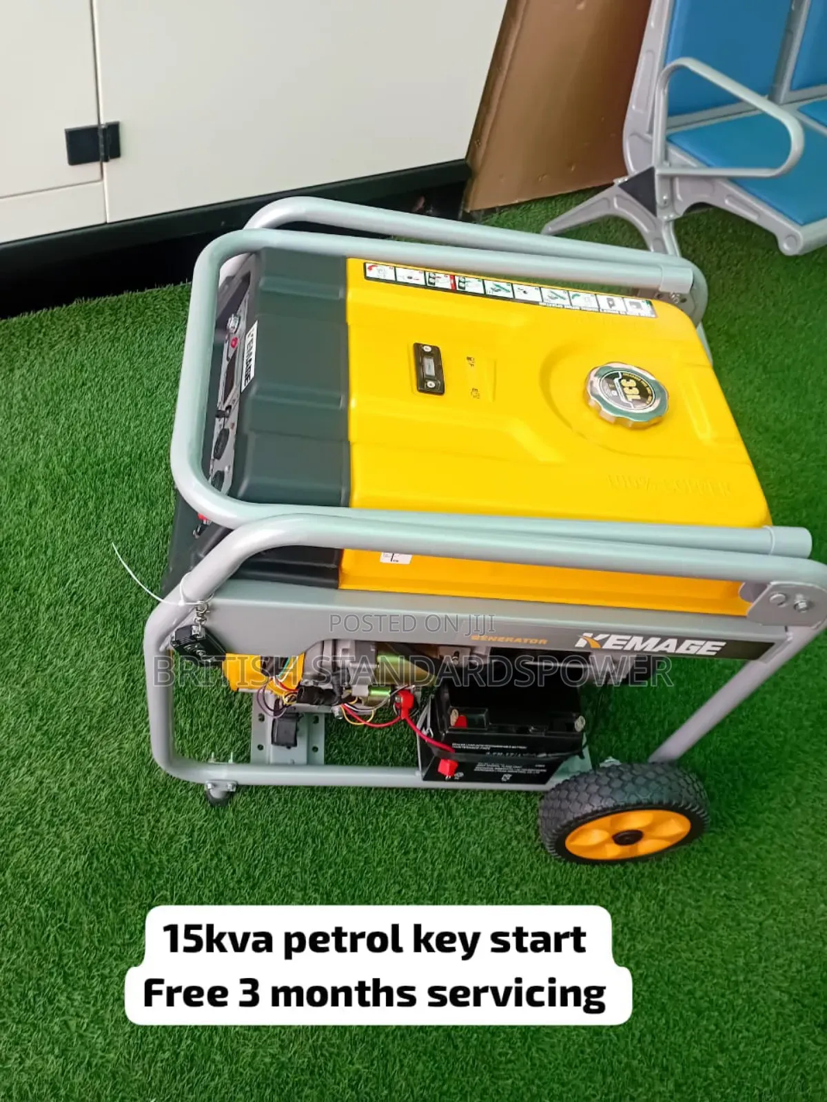 Quality and Affordable 15kva Petrol Key Start Genset