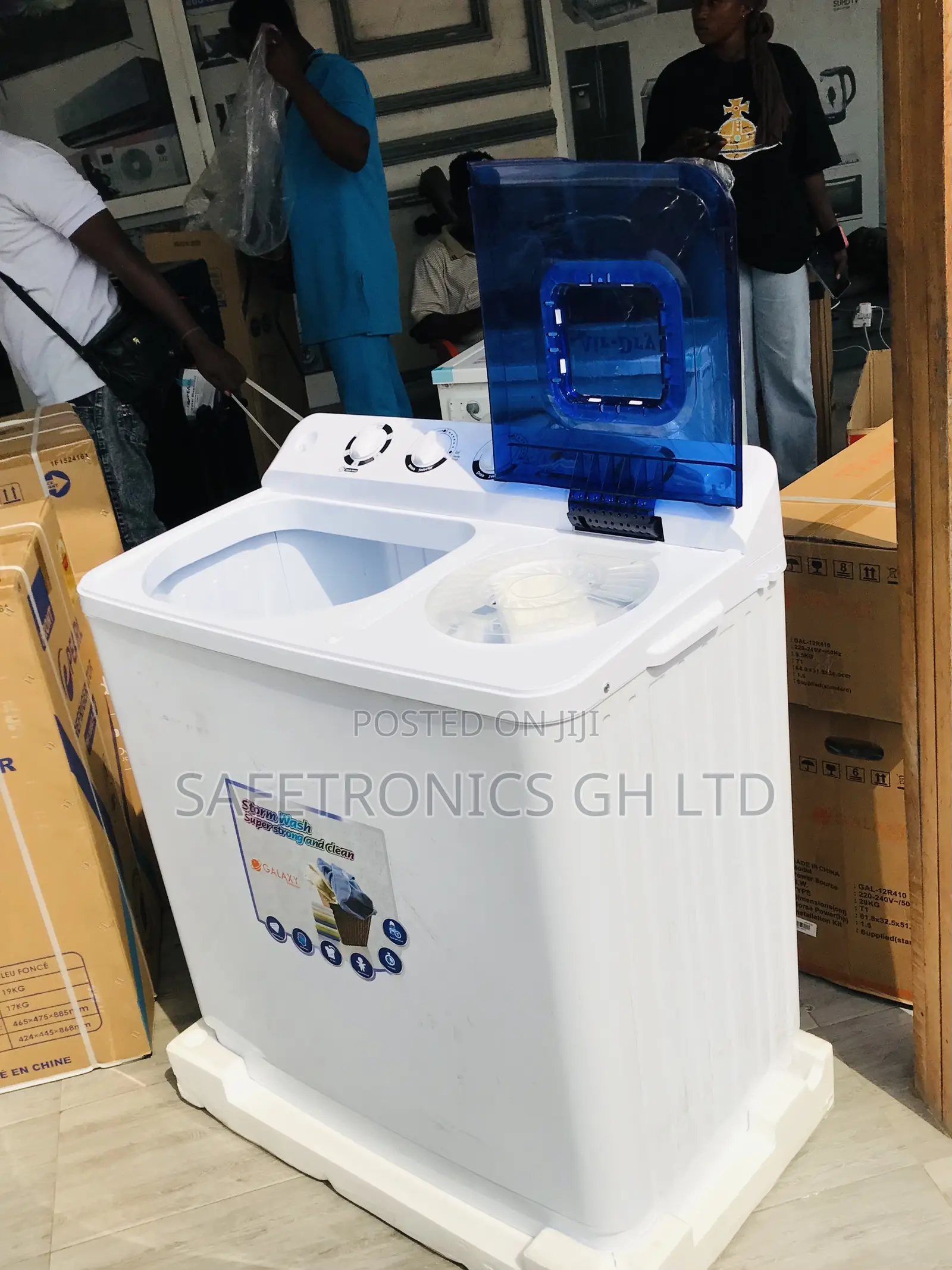Sealed Quality 13kg Topload Galaxy Semiauto Washer