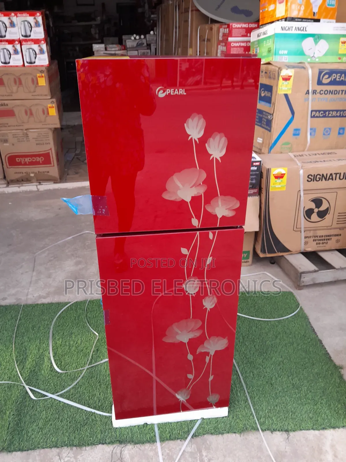 Pearl Double Door Fridge 138 Litres