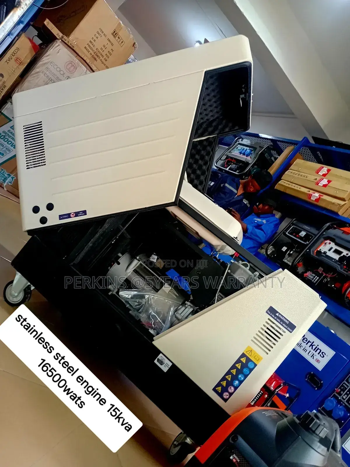 Verified 15kva 16500wats Diesel Silent 15kva Generator UK Mo
