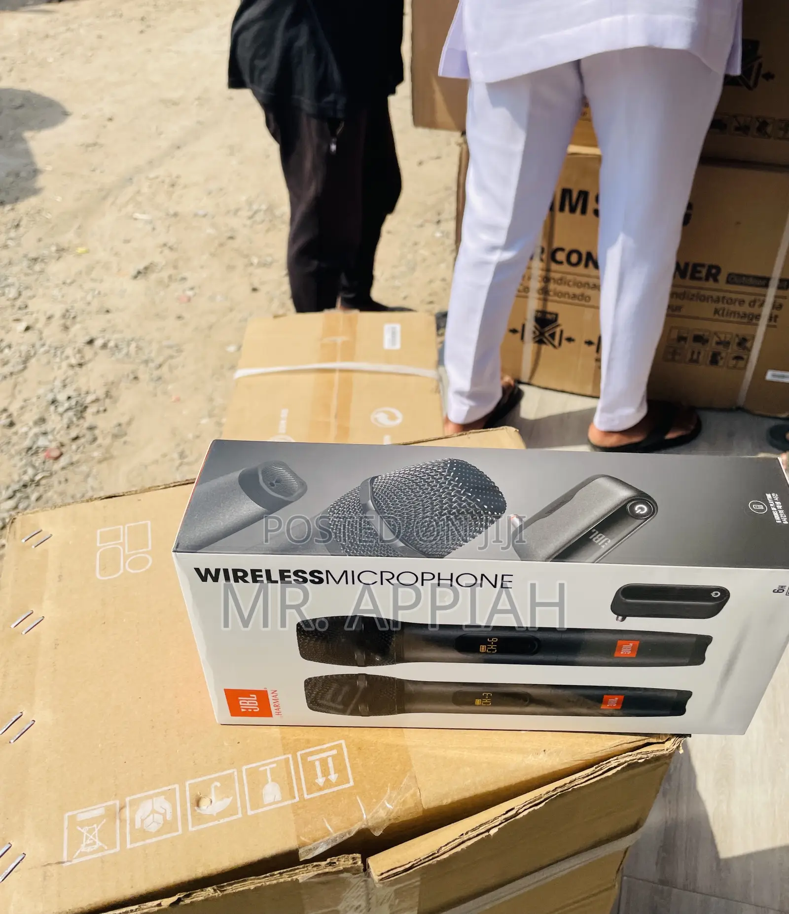 Unique in Box JBL Wireless Smart Microphone Set.