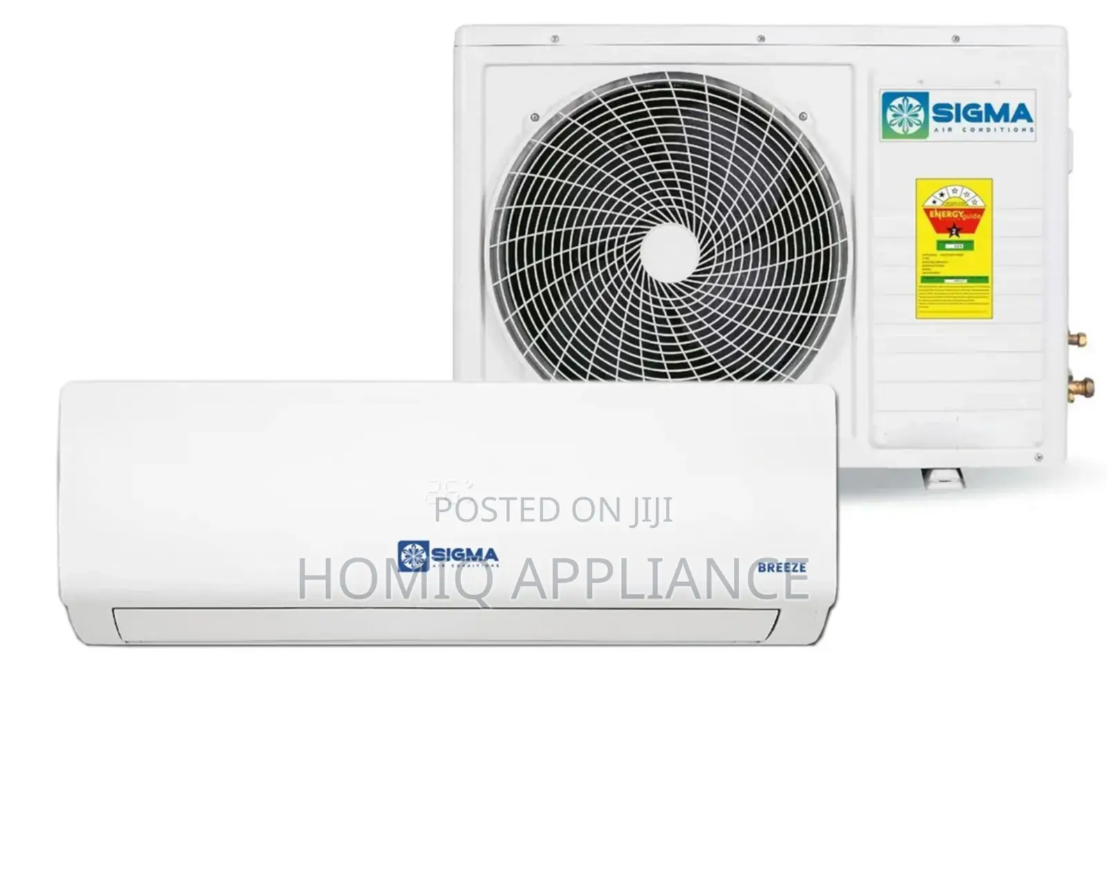 Affordable Sigma 1.5hp (R410gas) Split Aircondition