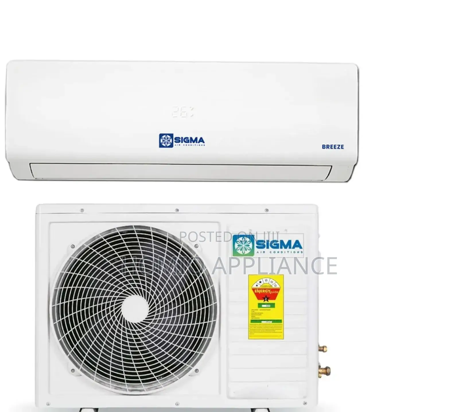 Promo Sigma 2.0hp R410 Split Airconditioner