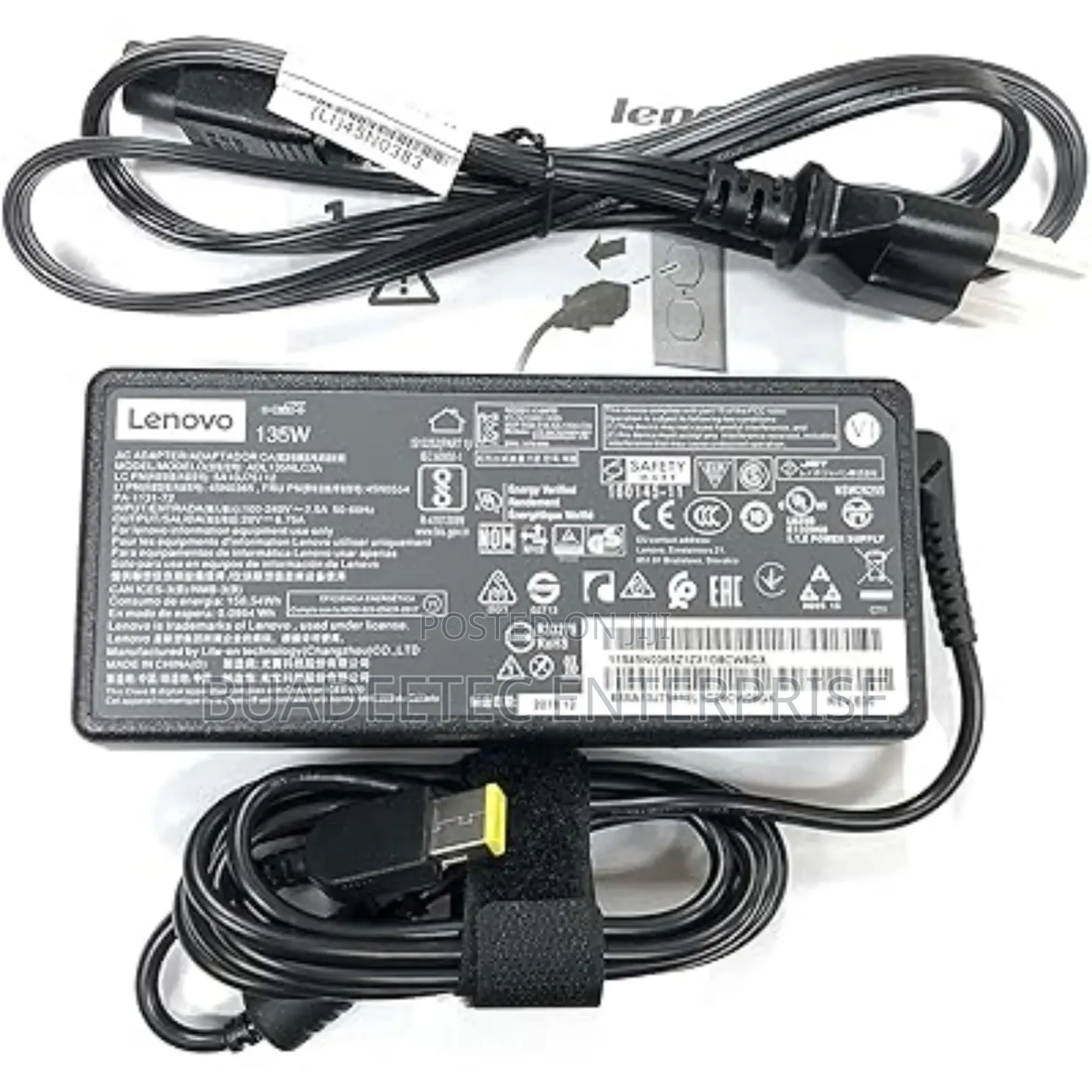 Lenovo 135w Gaming Laptop Adapter