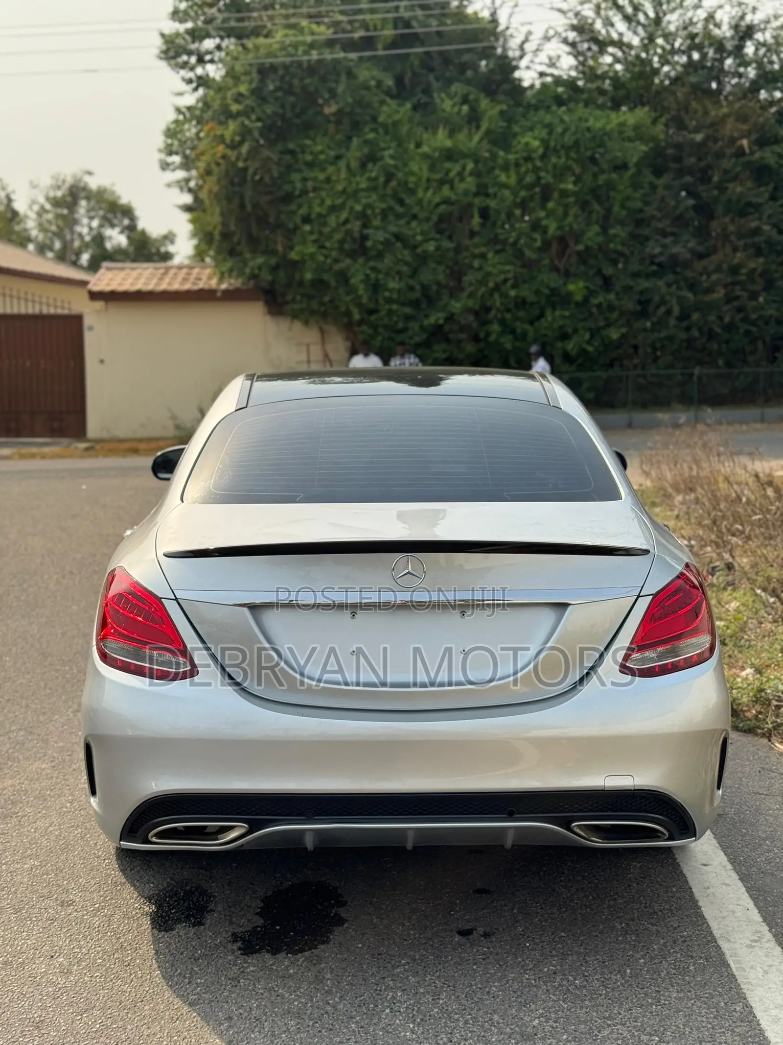 Mercedes-Benz C300 Sport 4Matic Sedan AWD (2.0L 4cyl 7A) 2017 Silver