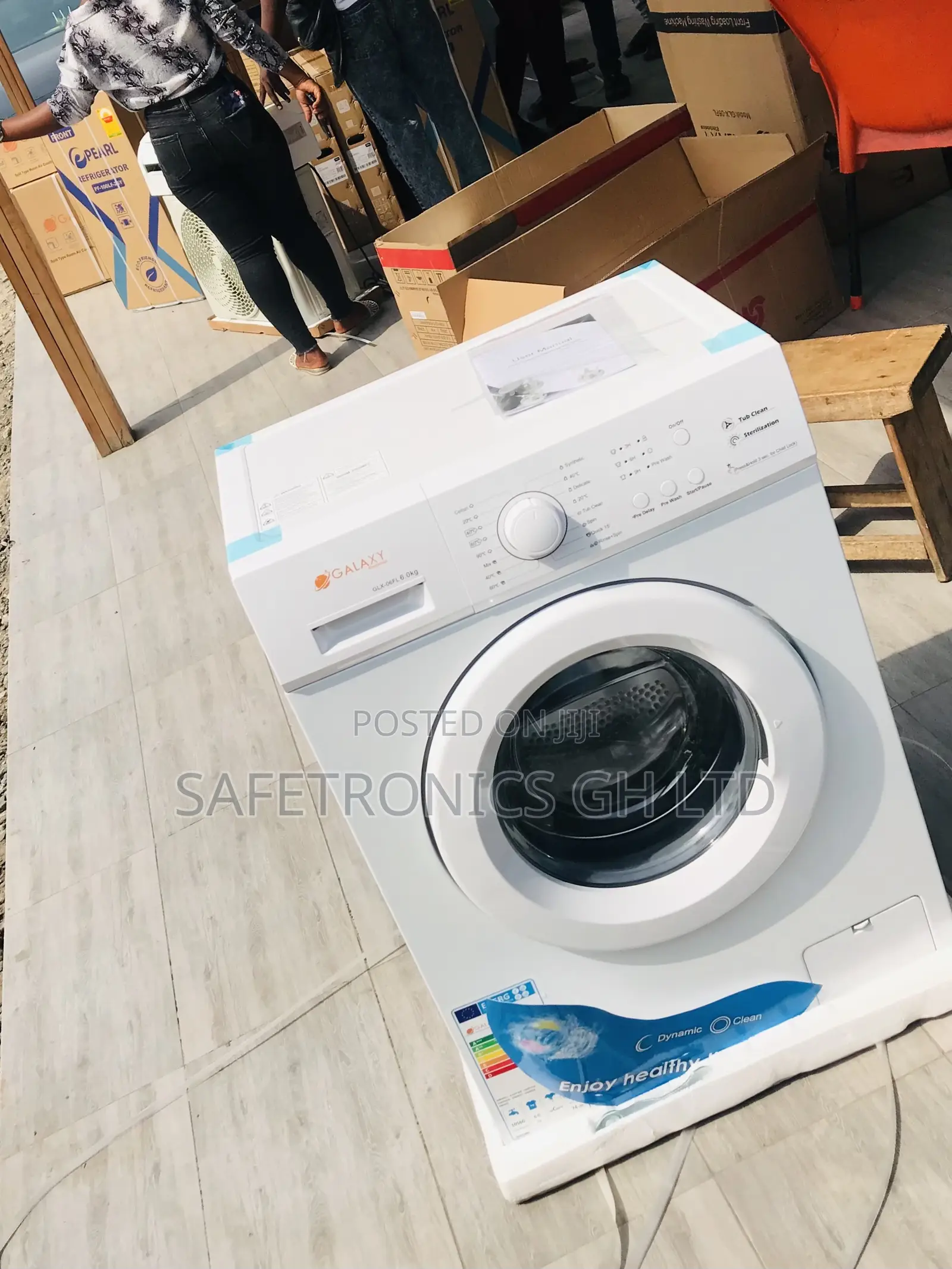 Perfect Design Galaxy Frontload Fullauto 6kg Washer