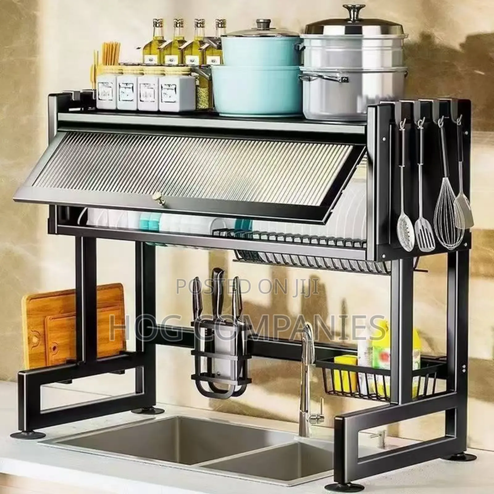 Over the Sink Dish Drainer 3-Tier Dish Rack -Fast Delivery in 2hrs