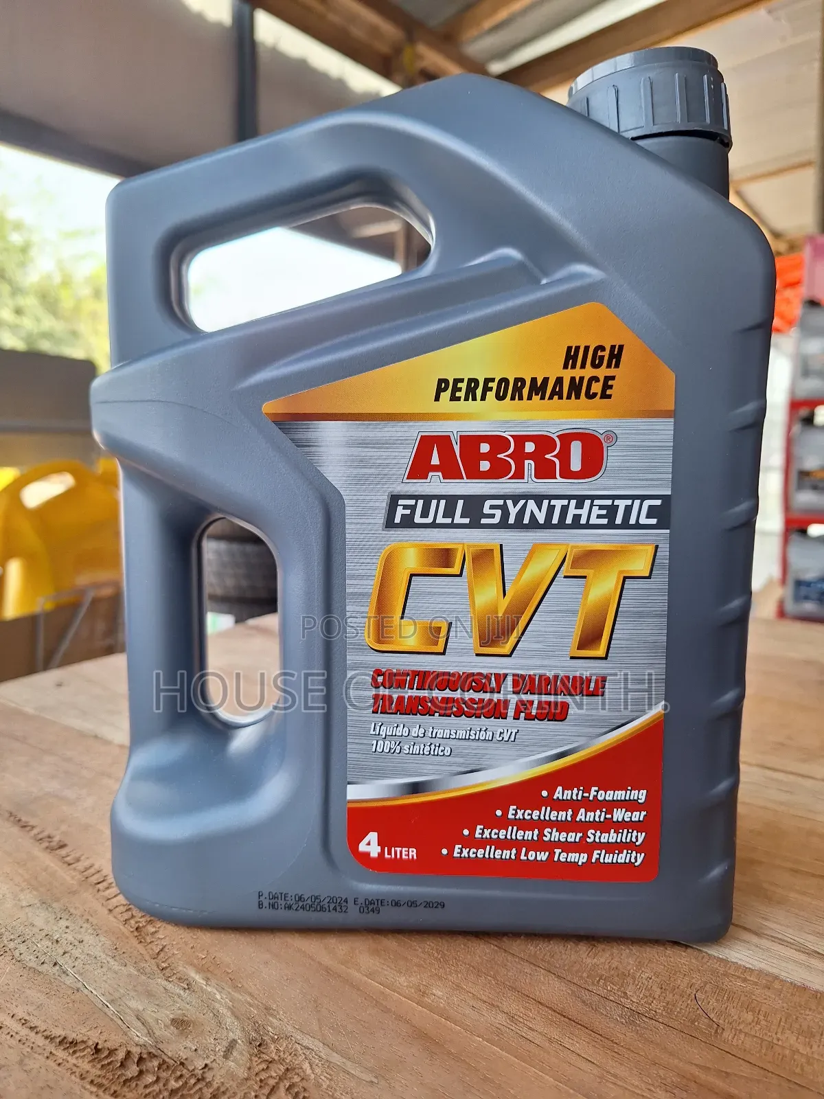 CVT Transmission Oil. Synthetic. ABRO - USA. 4L