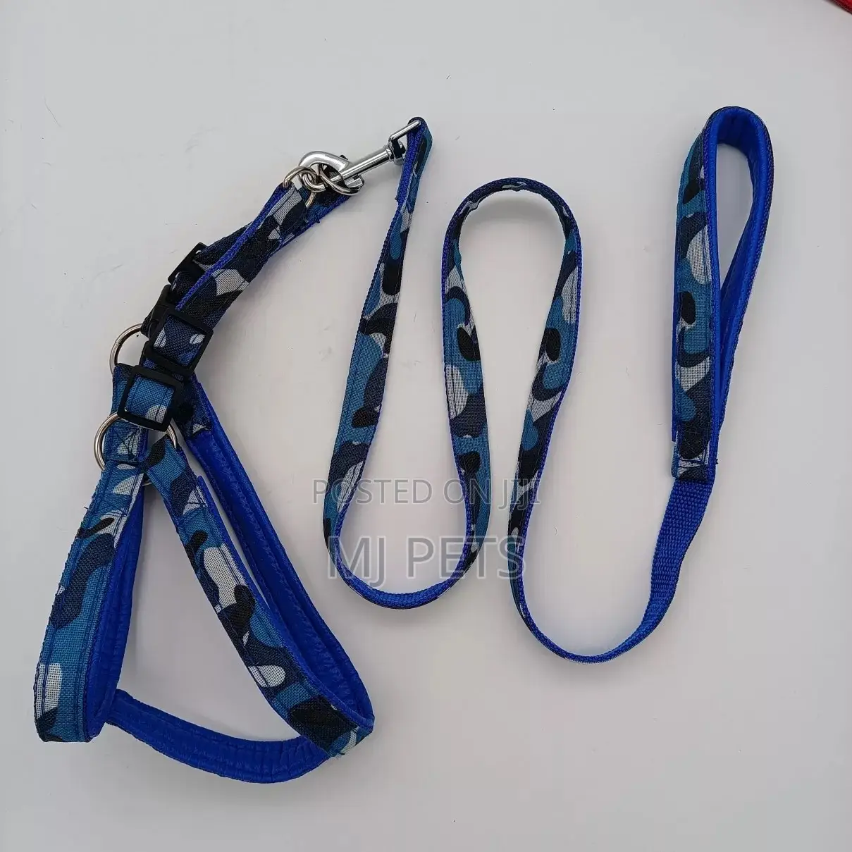 Military Nylon Leash and Harness for Big Dogs