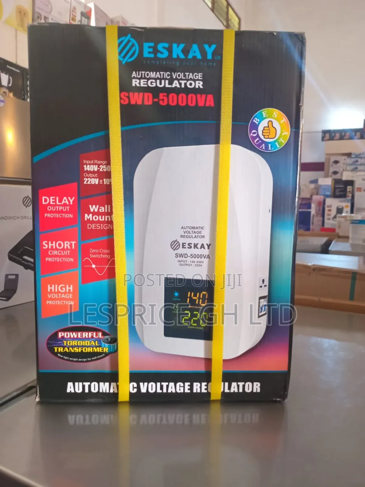 ESKAY 5kva AVR - Protect Your Appliances Today!