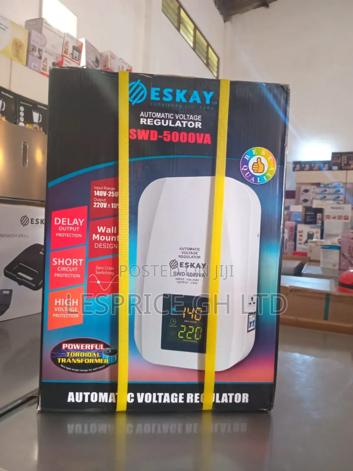 Automatic Voltage Regulator: ESKAY 5kva Unit!