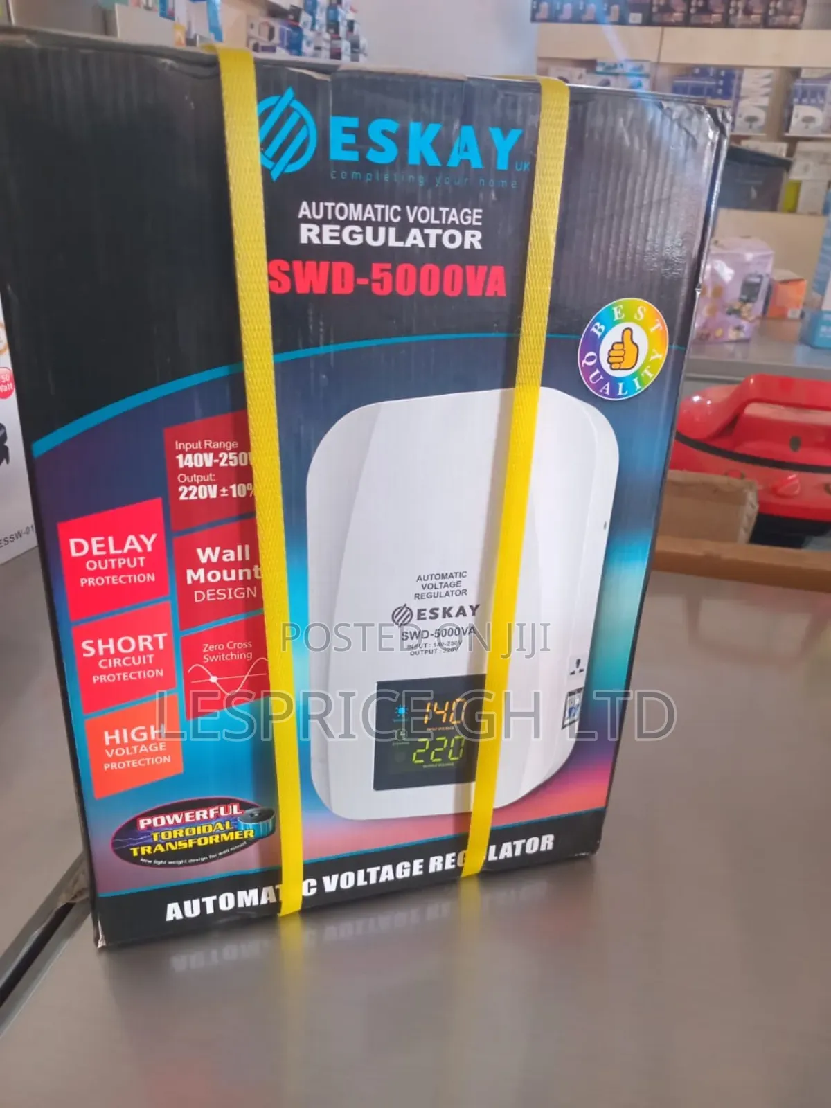Dependable ESKAY 5kva Voltage Regulator!