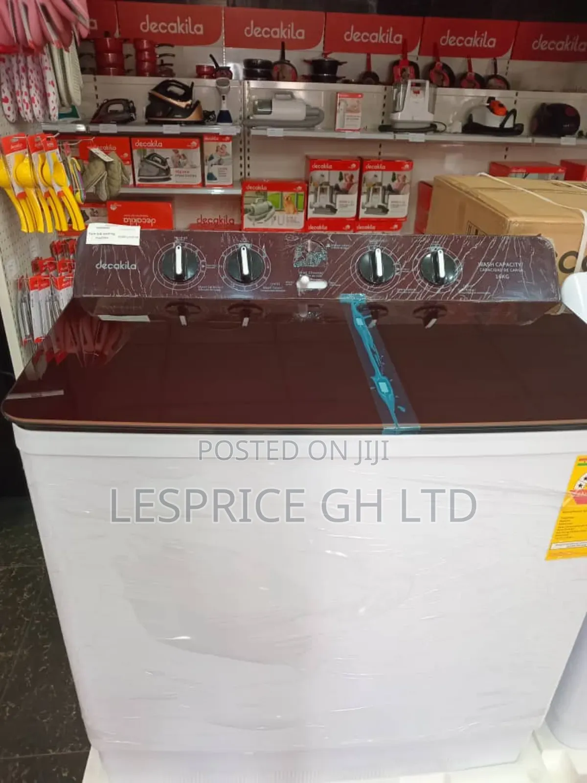 Effortless Laundry With Decakila 15kg Twin Tub!