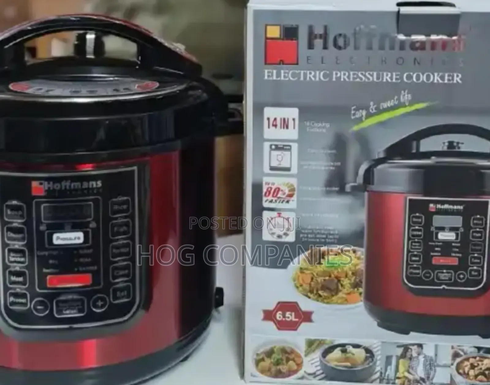 Hoffmans 6.5l,14 in 1 Multifunctional Electric Cooker