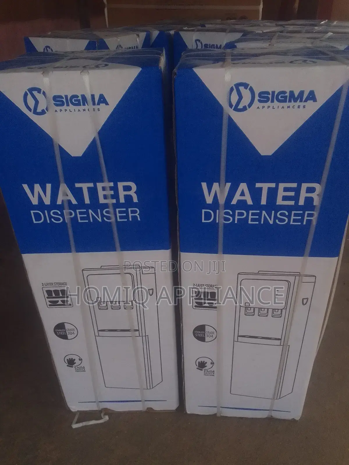 Sigma Water Dispenser Ylr-Lw-2-5-95lb 19 Black