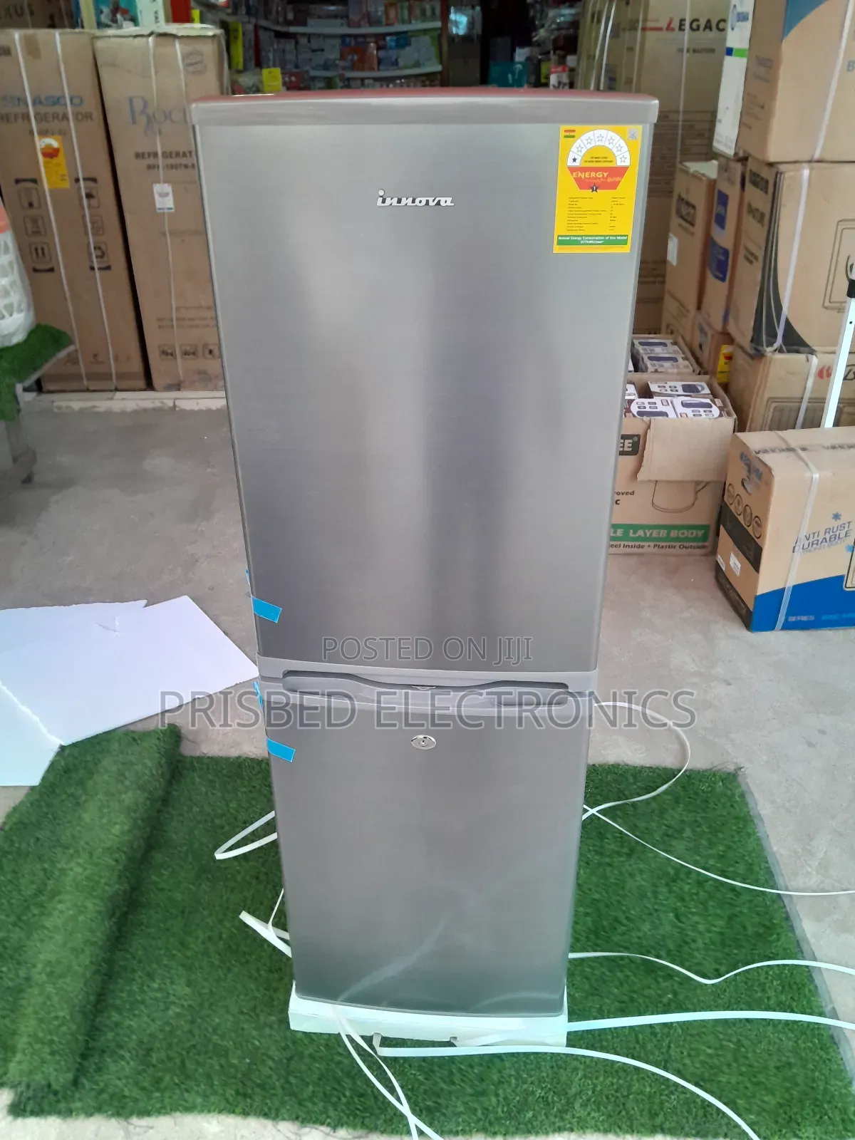 Innova Durable Double Door Combi Fridge 140 Litres