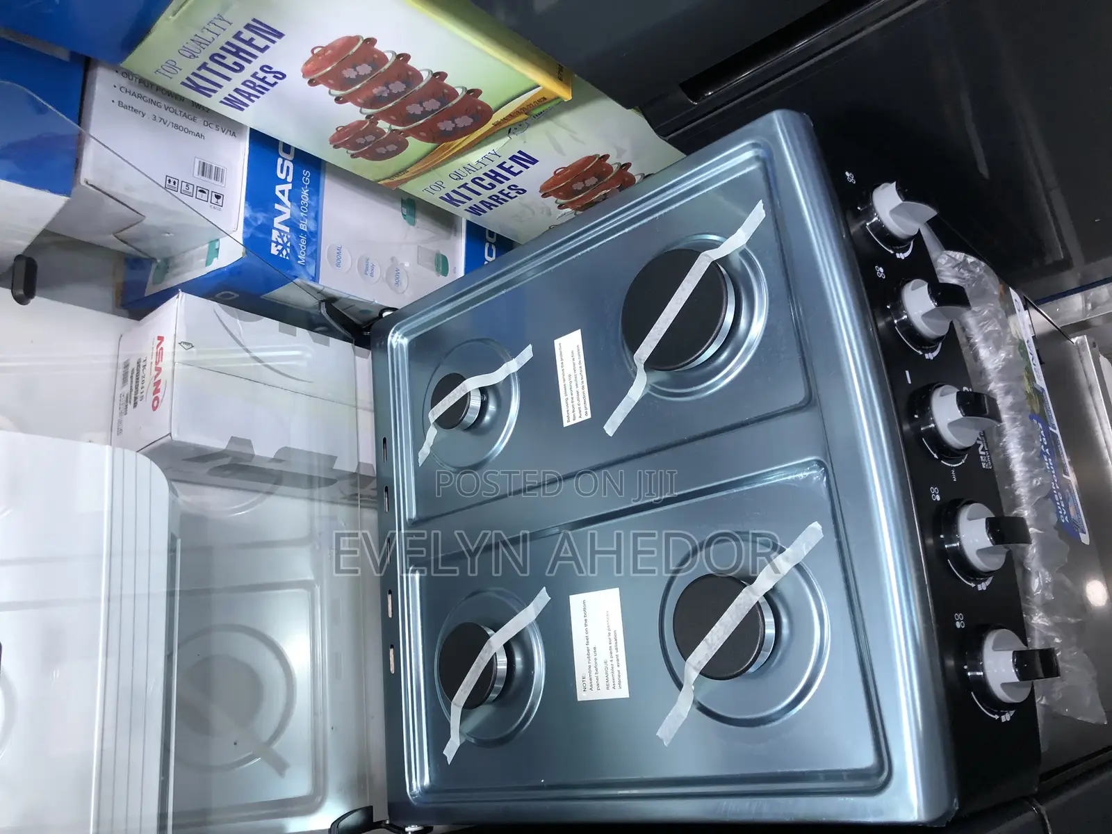 50 by 50 Nasco Gas Cooker With 4 Burners Brand New Availabl