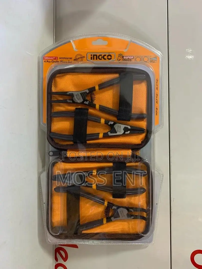 4 PCS Circlip Pliers Set 7" - Hccps26180