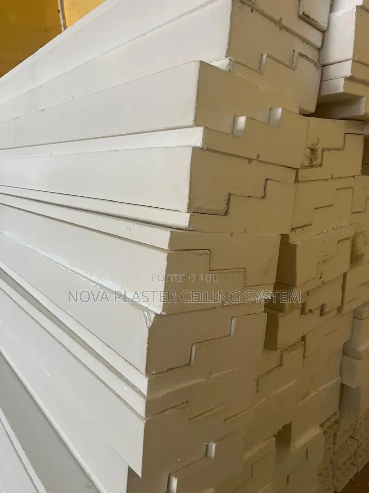 Styrofoam Coping for Roof Edge