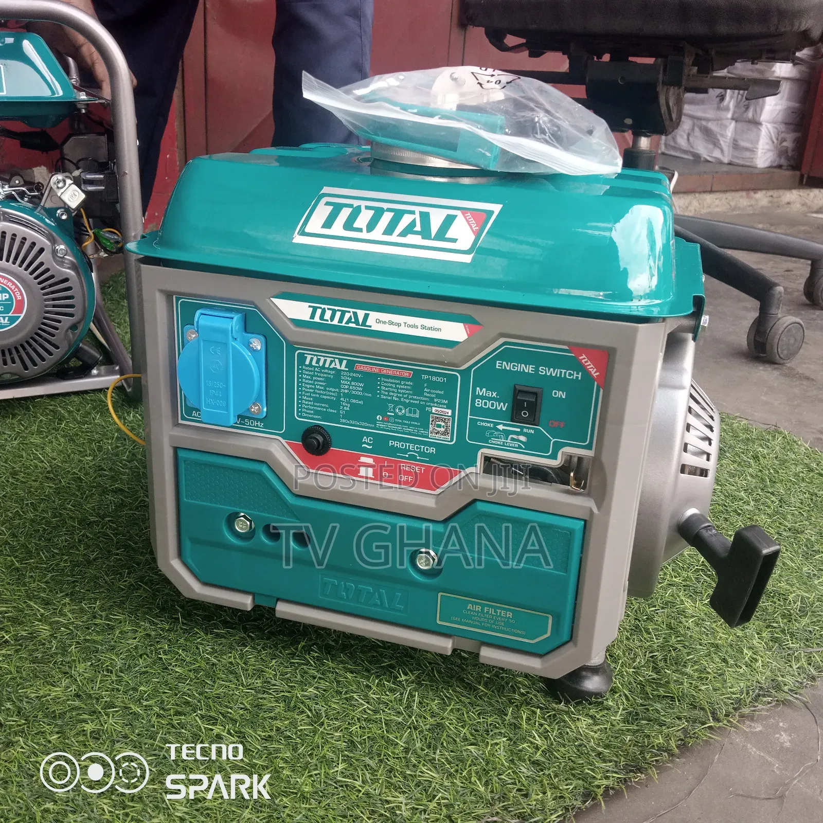 Super Strong Generator 800W 2.0HP Silent Generator Pullstart