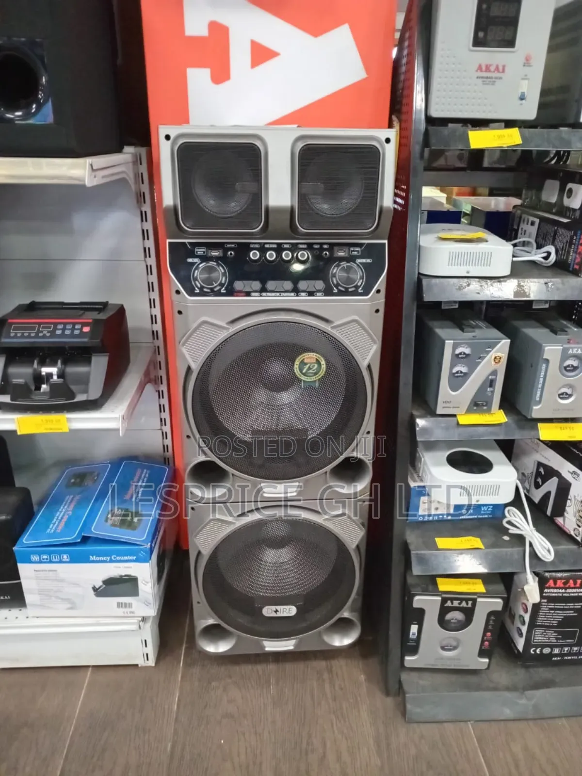 Double Bazz DZIRE Speaker 500W Rechargeable