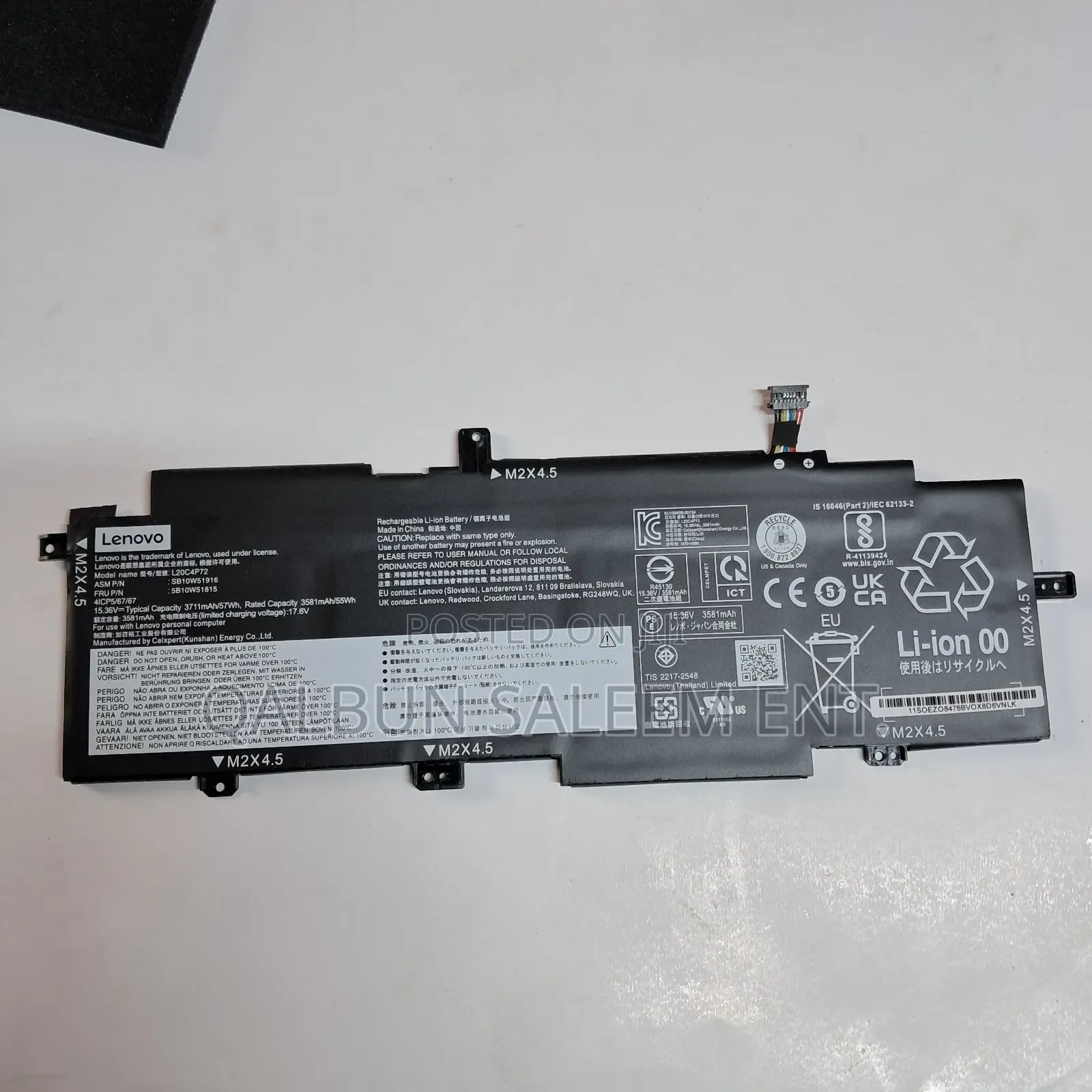 New Lenovo L20C4P72 Battery for Lenovo Thinkpad T14s 2nd Gen