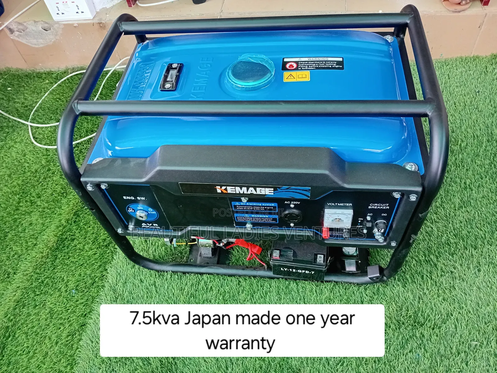 Supper Efficient Generator 7.5kva 8500wwt 7.5kva