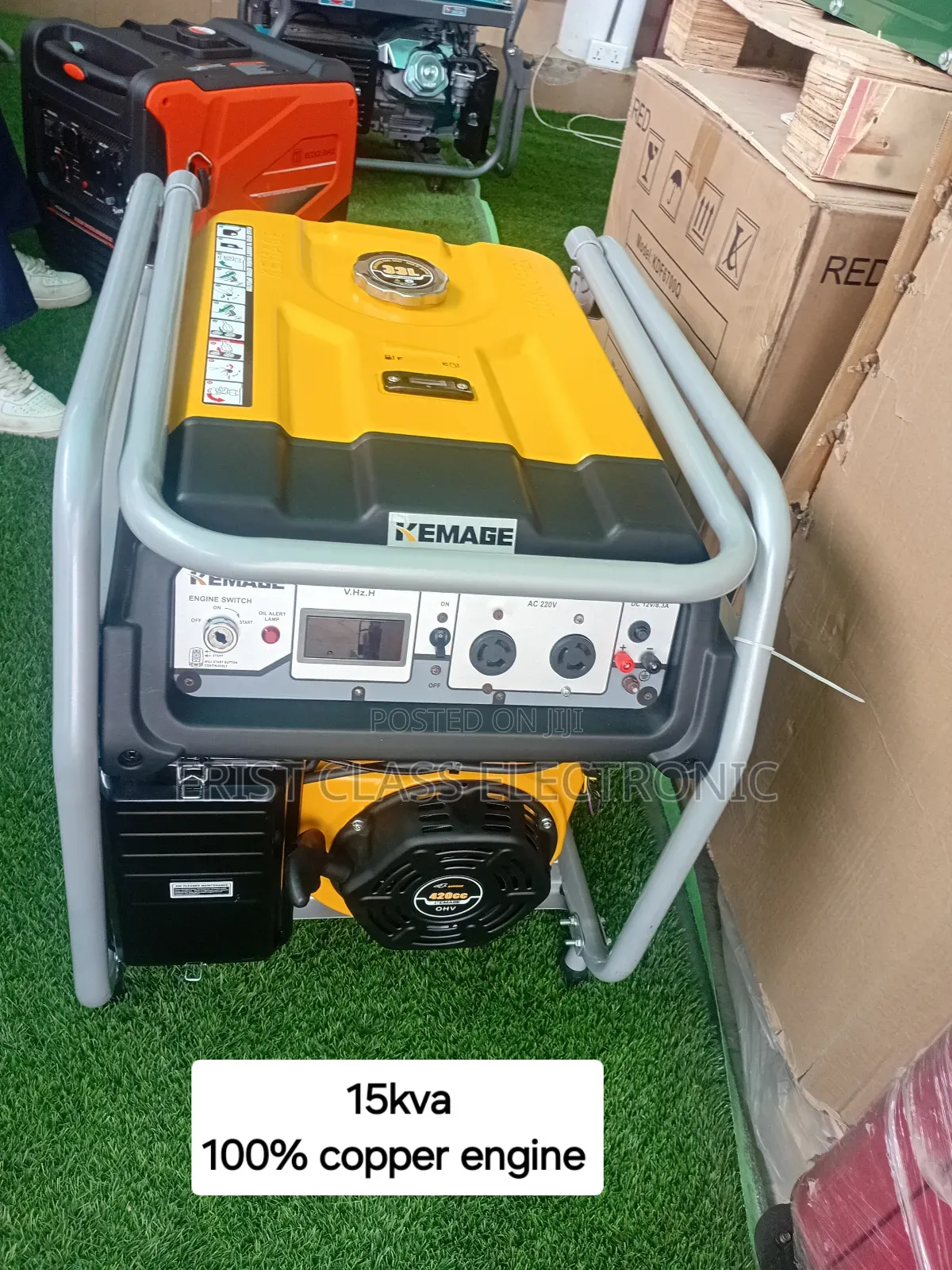 Commercial Grade 15kva -16500watts Petrol Genset