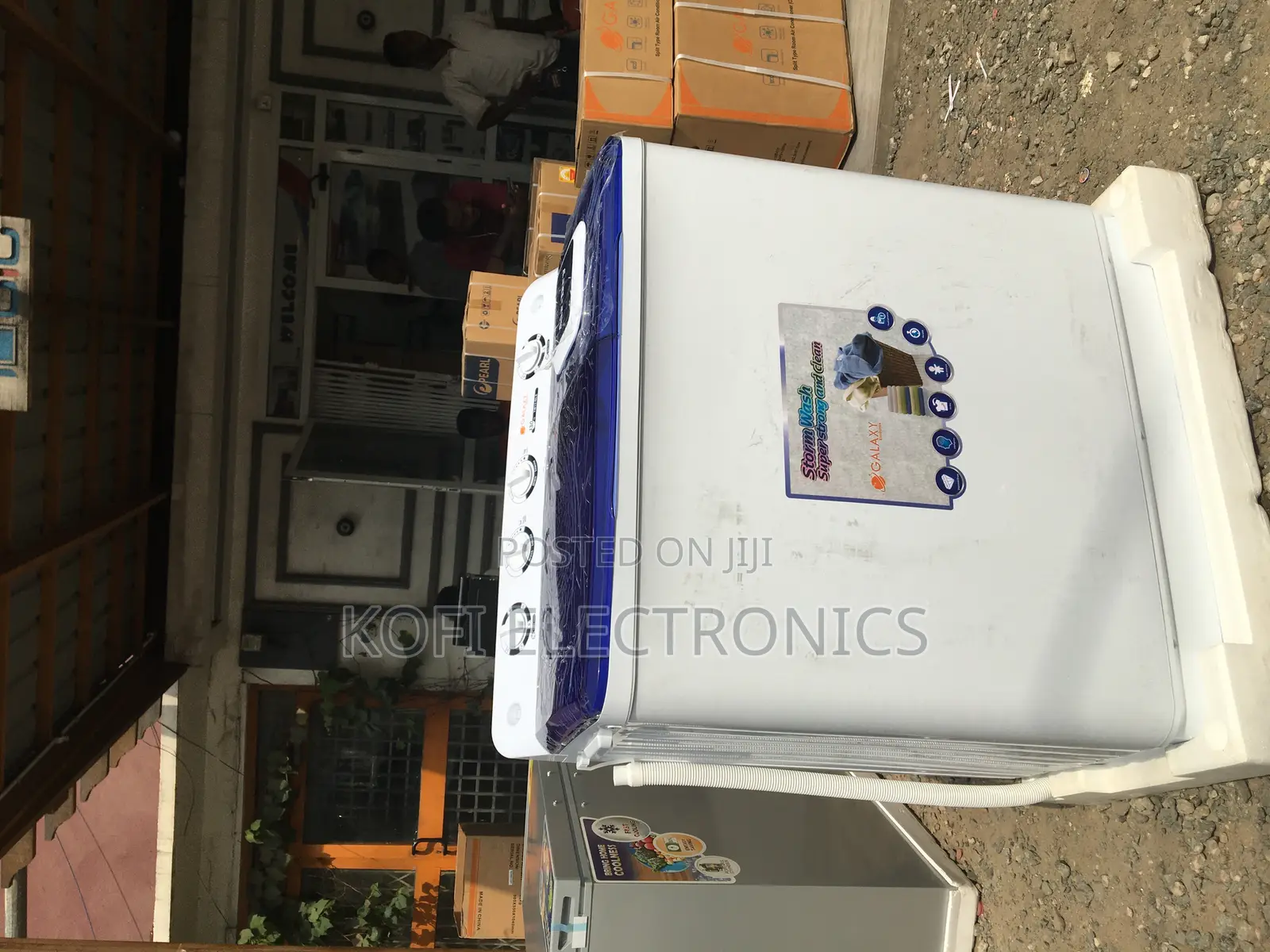 Plastic Spin Tub Galaxy 13kg Washing Machine