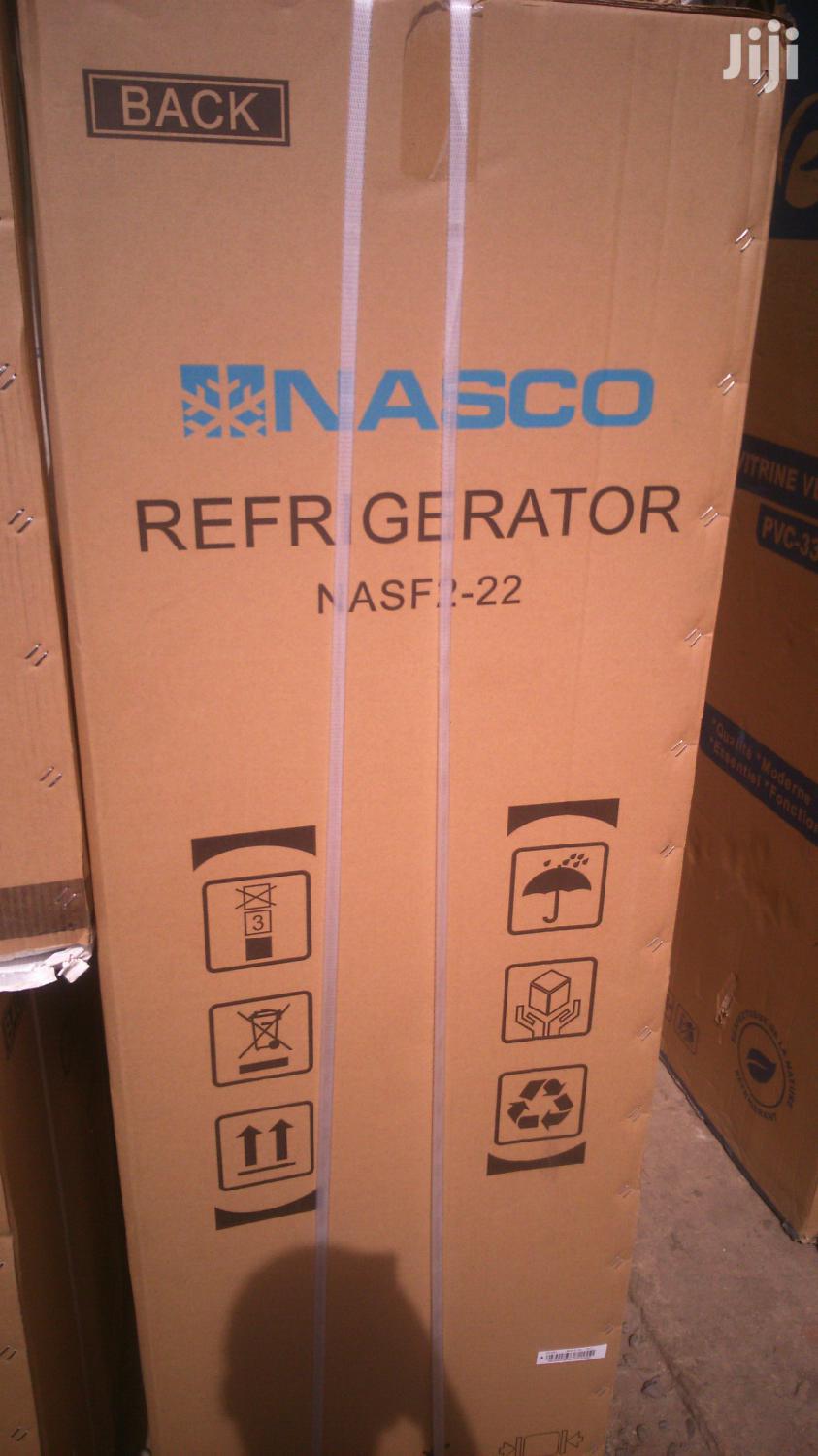 Nasco 166litres NASF2-22 Double Door Refrigerator
