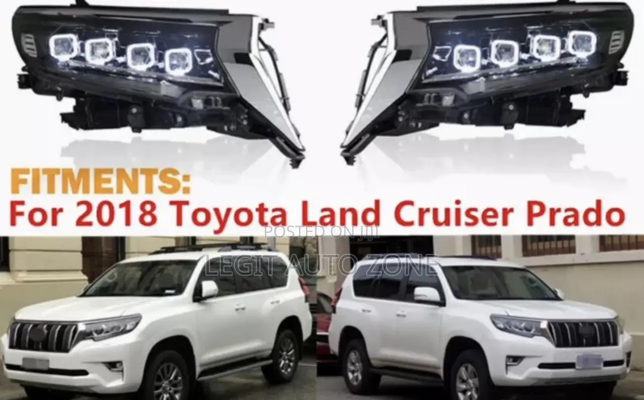 Land Cruiser Prado 2016,2021,2018,2020 Full LED Headlights