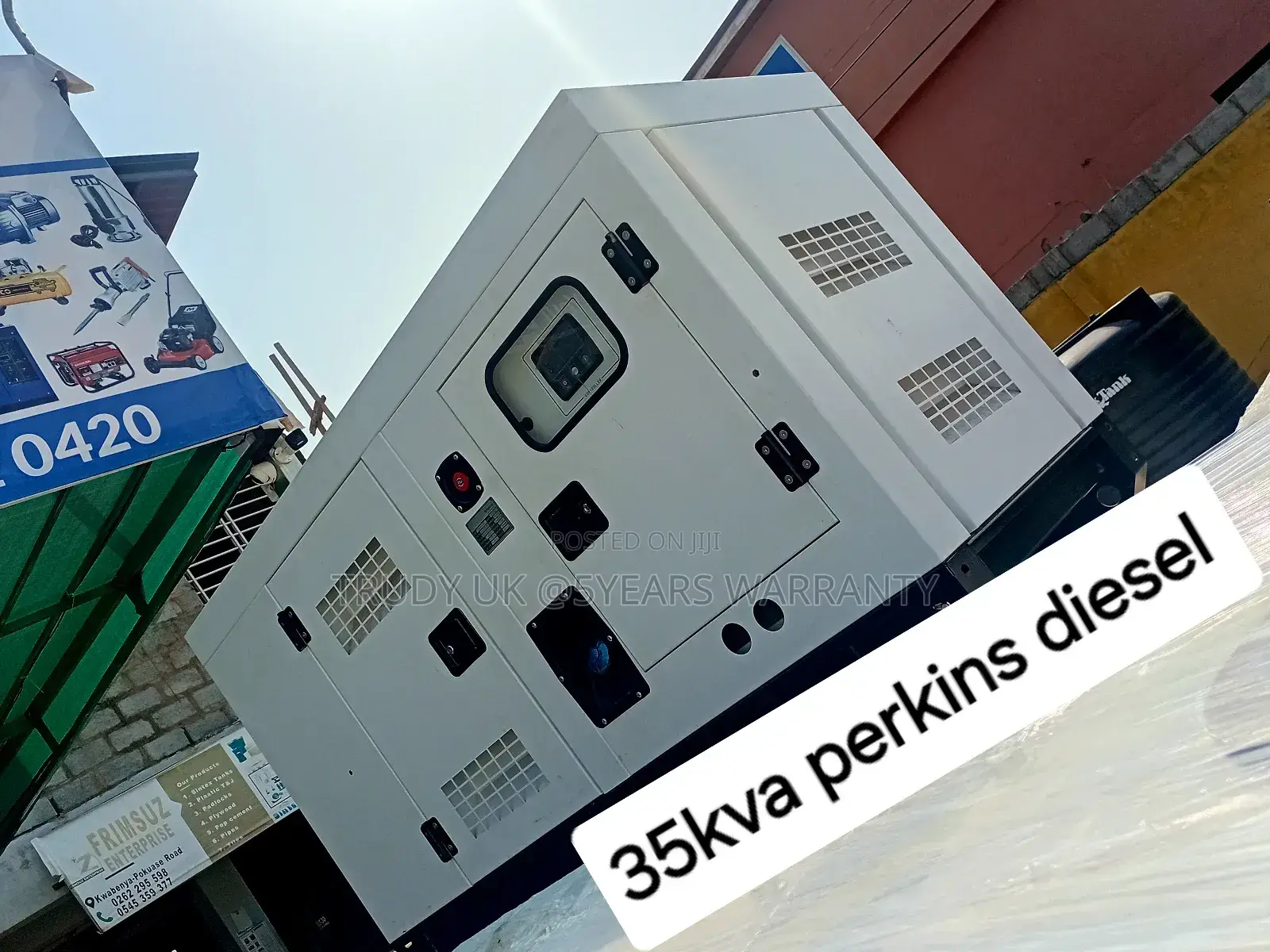 Stronger Power 35kva Perkins Diesel Silent 35kva Generator
