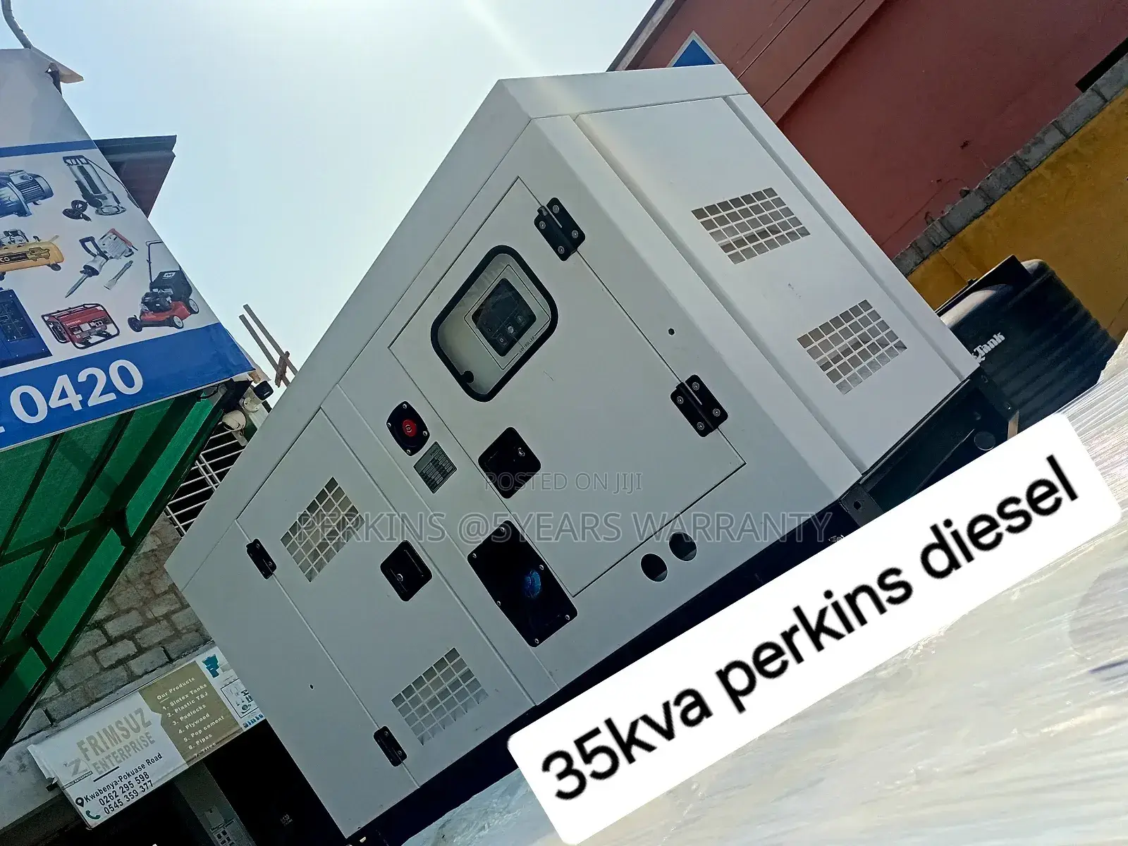 Stronger Power 35kva Perkins Diesel Silent 35kva Generator