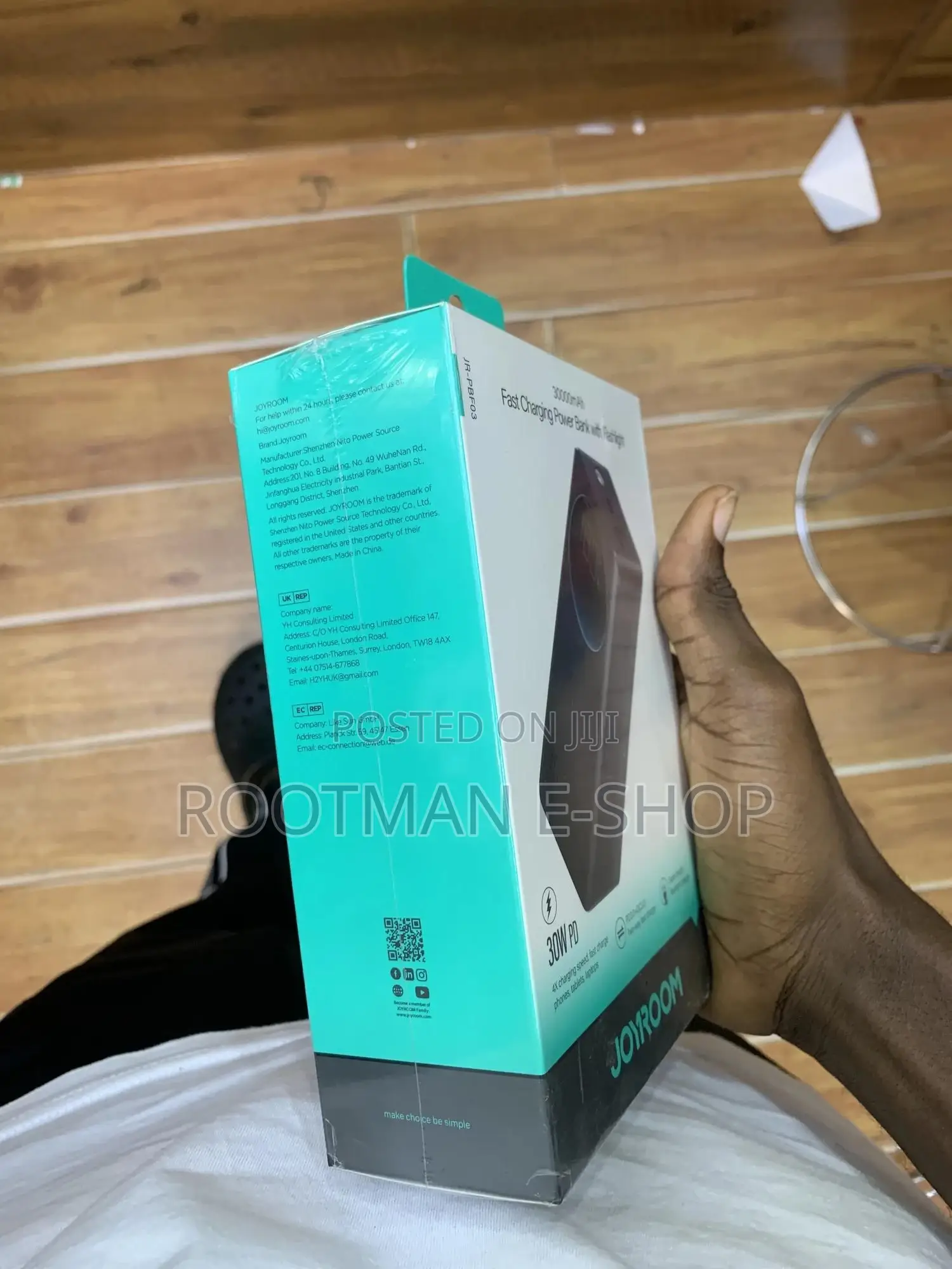 Joyroom Jr-Pbf01 30w Power Bank 30000mah