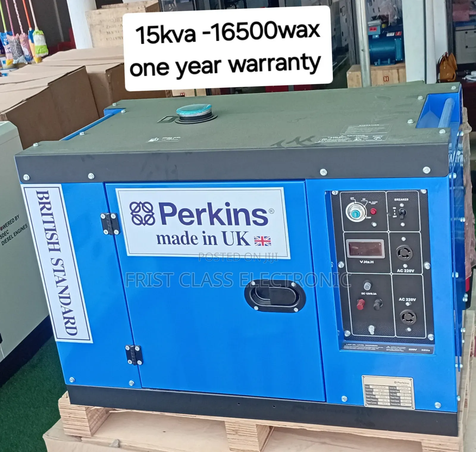 Quality British Standard 15kva-16500wax Diesel Genset