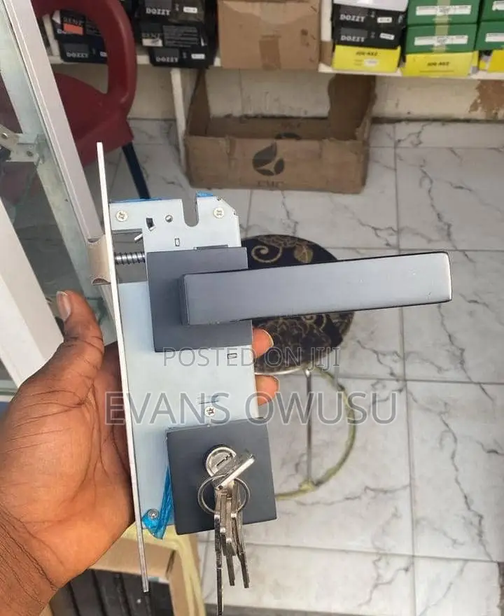 Black Matte Door Lock