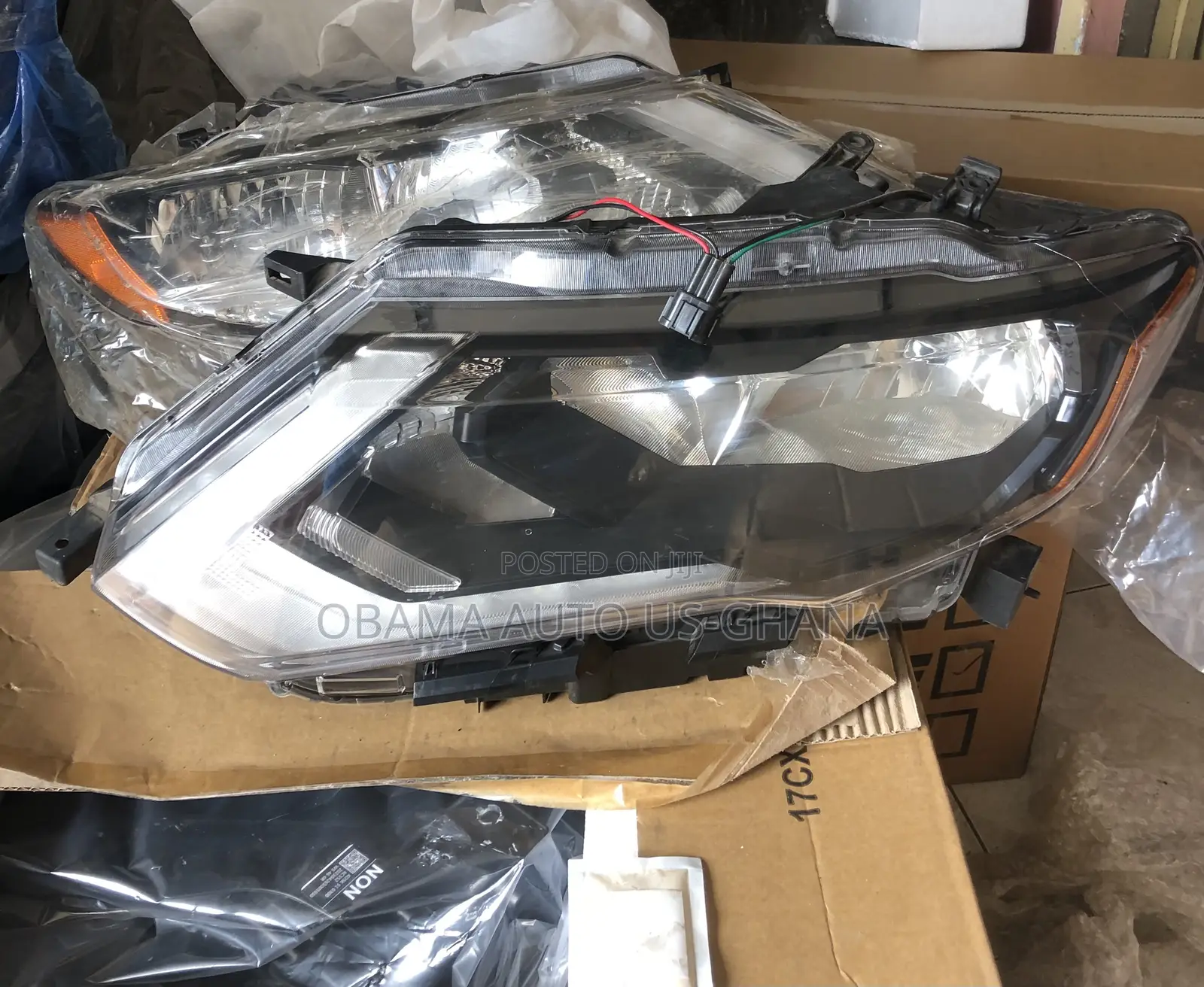 Nissan Rogue Headlight 2017 2018 2019 Head Light