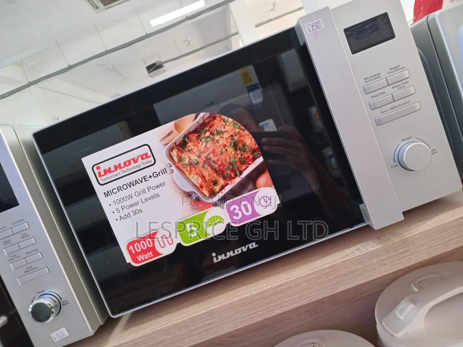 Innova - Your Go-to 25L Microwave Grill Combo