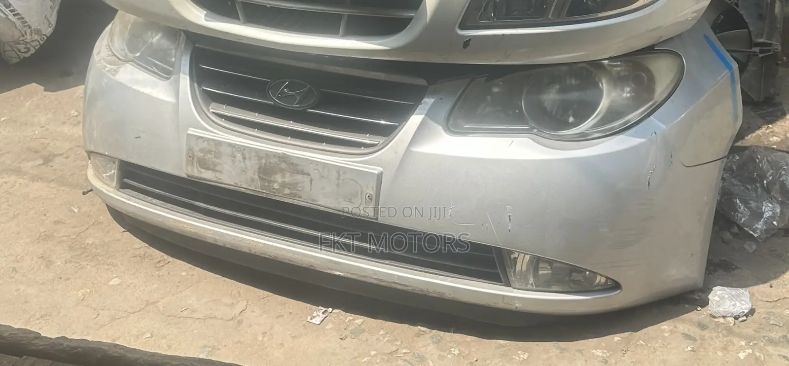 Hyundai Elantra Front Cut 2003,2004,2005,2006,2007,2008,2009