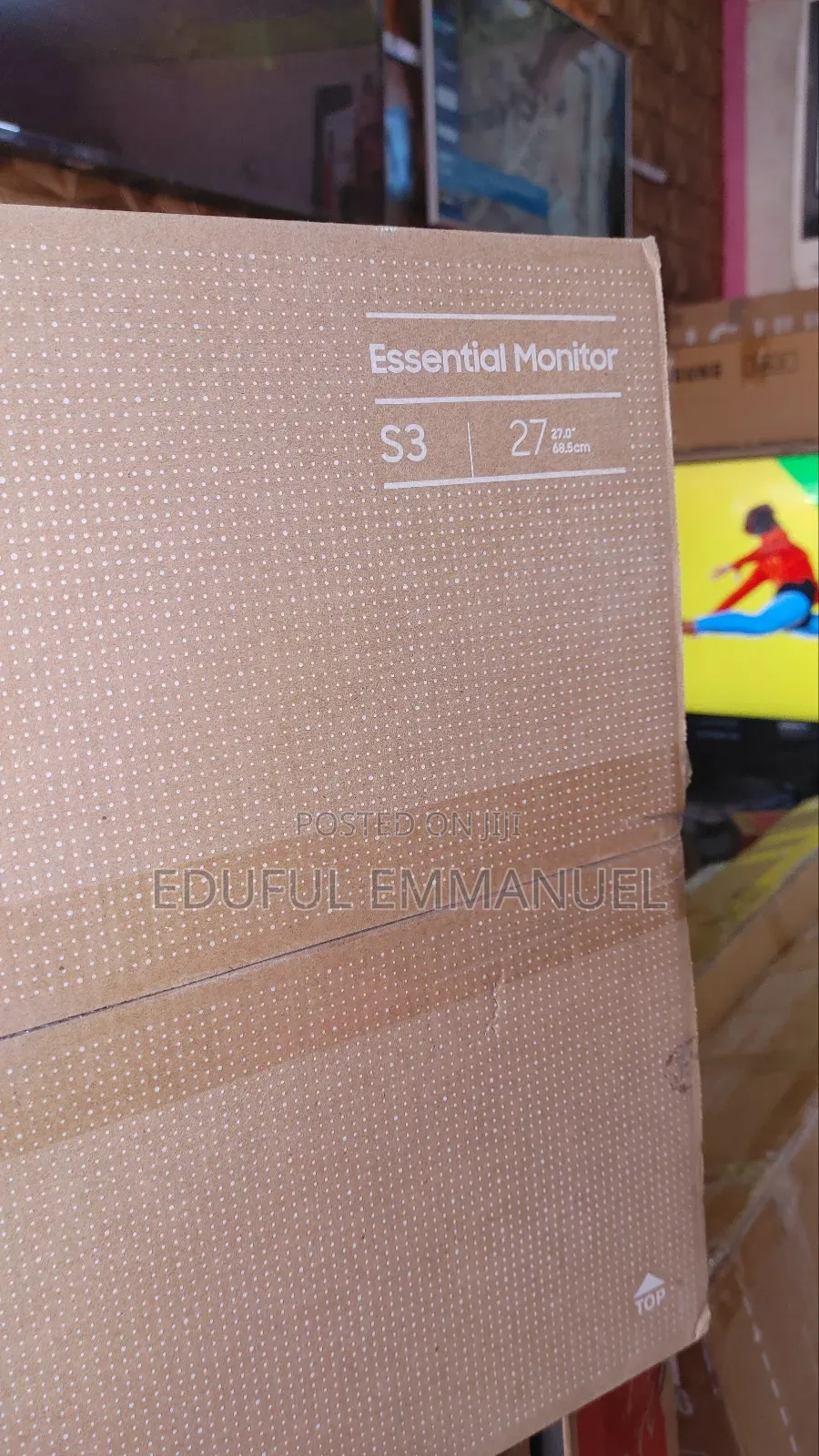 Samsung 27" Essential Monitor FHD 75hz Ips Frameless