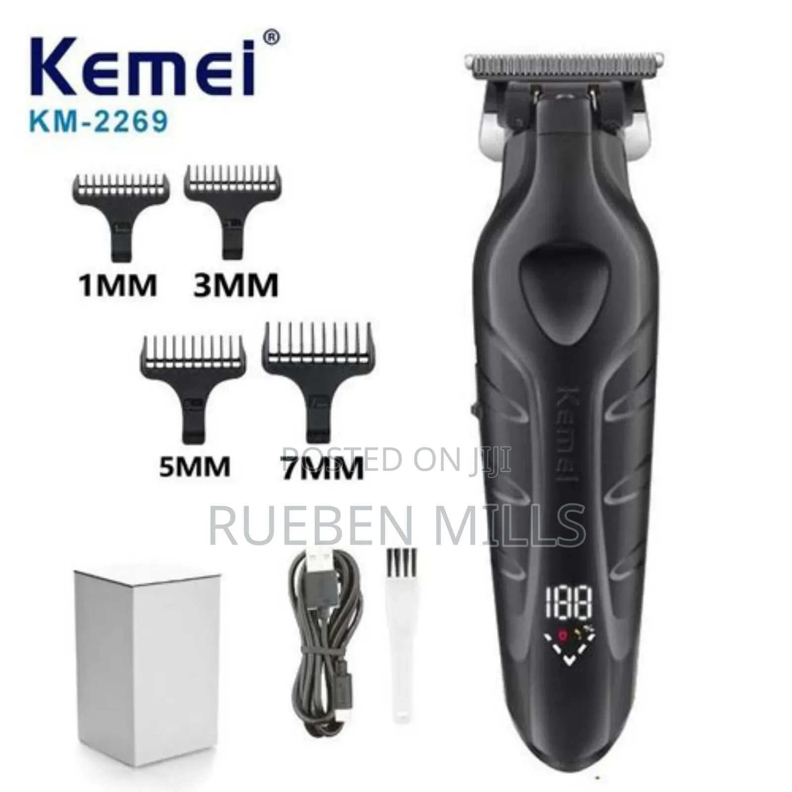 Extra Performance Motor Kemei KM-2269 Detailer Beard Trimmer