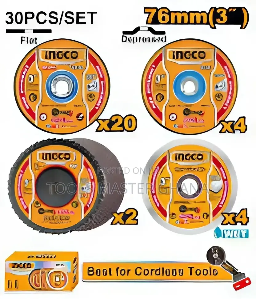 Cutting And Grinding Disc Set - Mcd07630