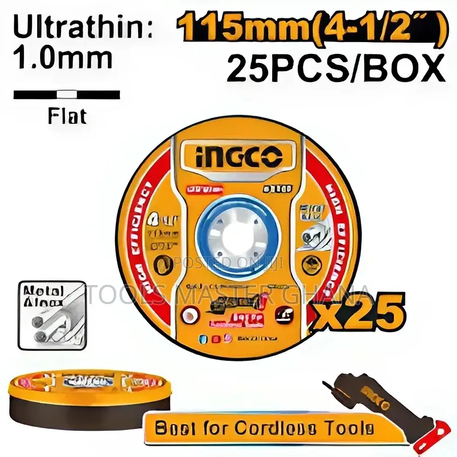 Ultra-thin Metal Cutting Disc Set - Mcd11011525