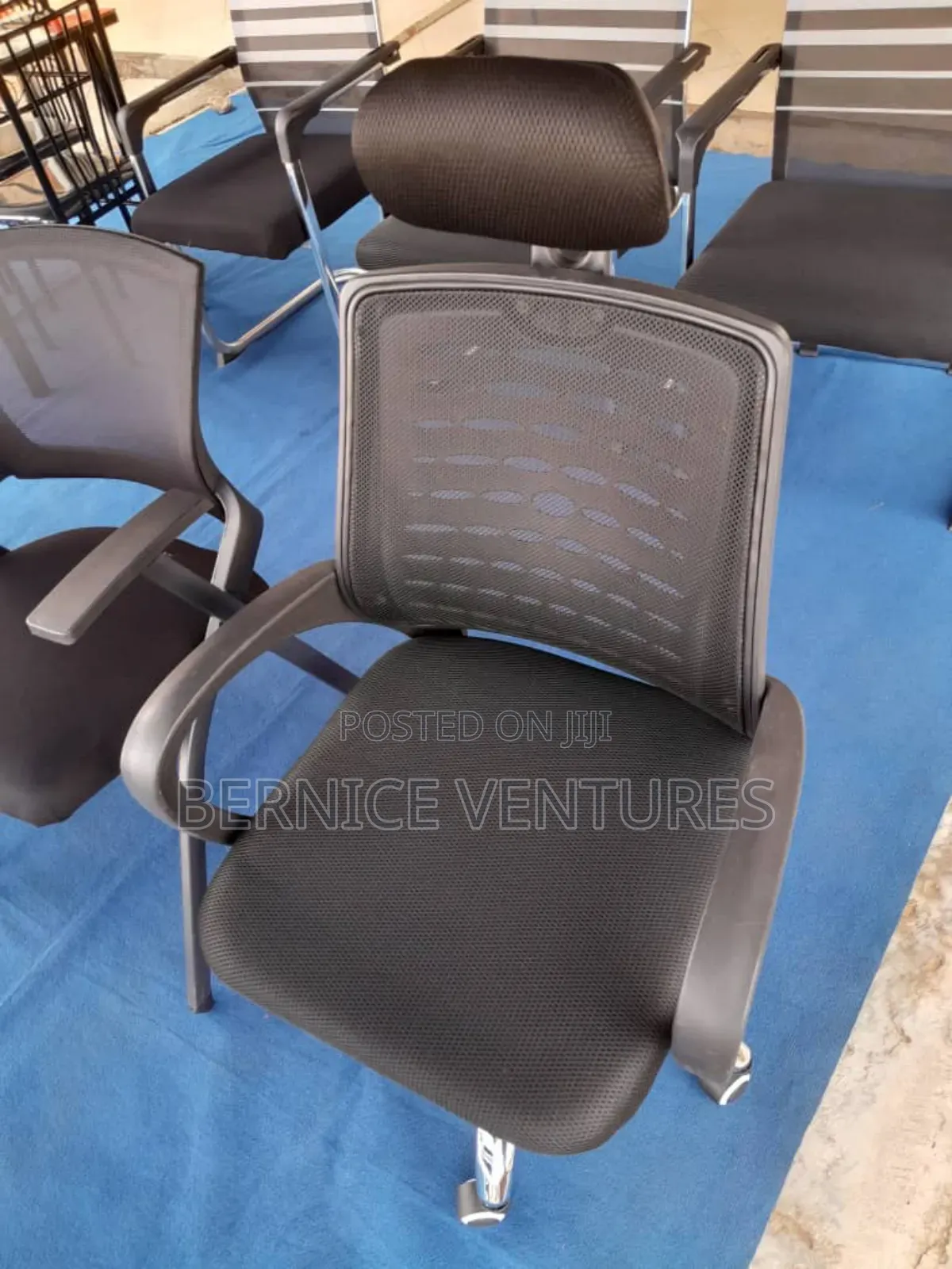Headrest Receptionist Chair