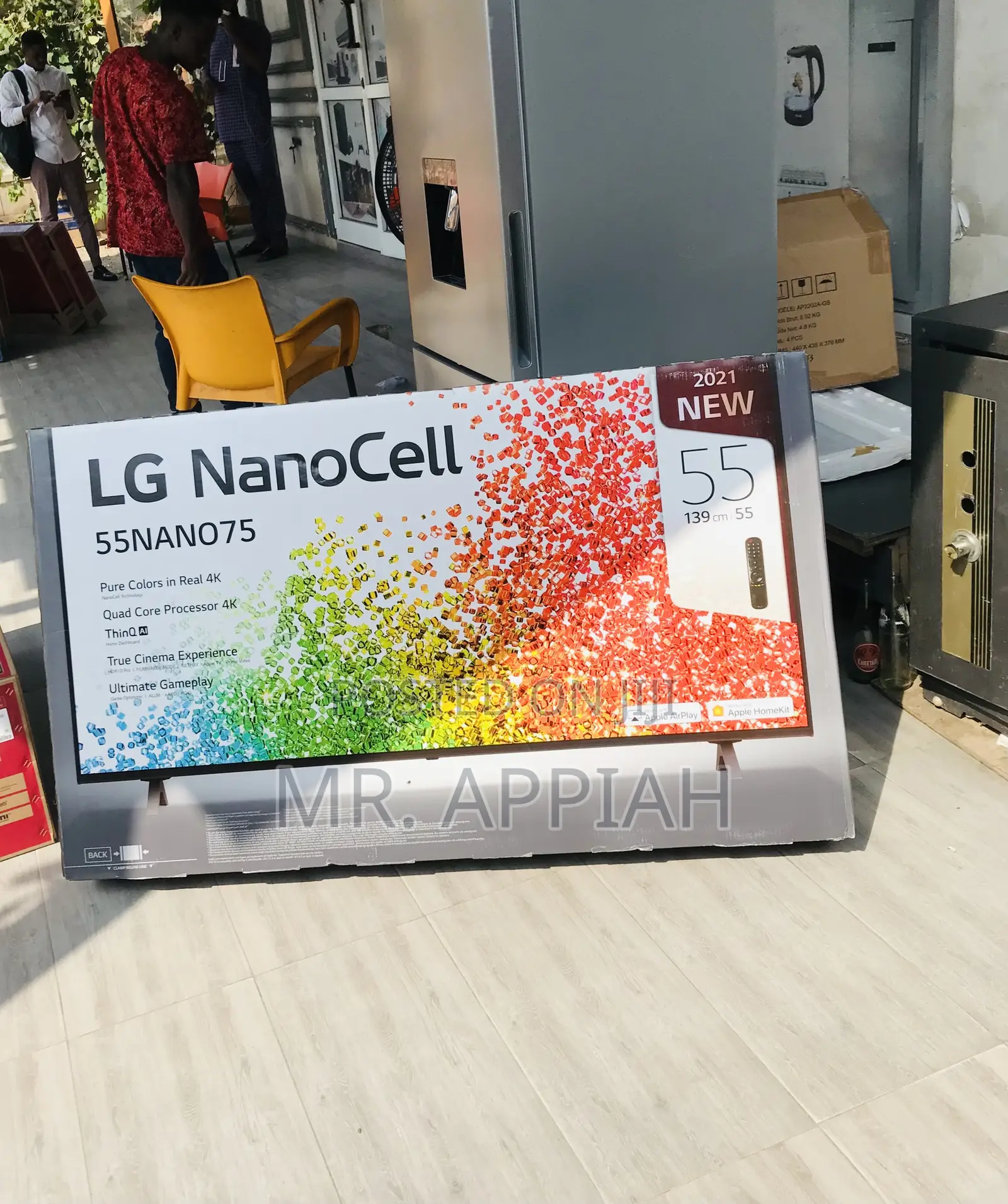 Choose Original LG 55nano75 55” Nanocell Smart Screen Tv.