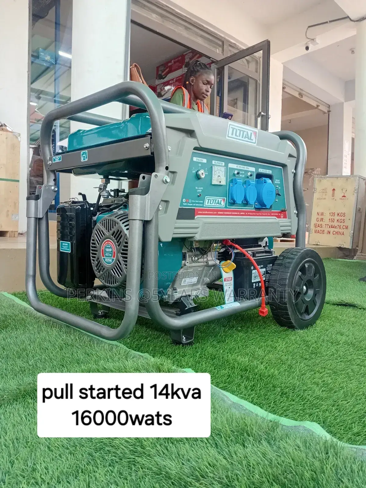 Reliable 14kva 16000wats Pertrol Total Generator Japan Mode
